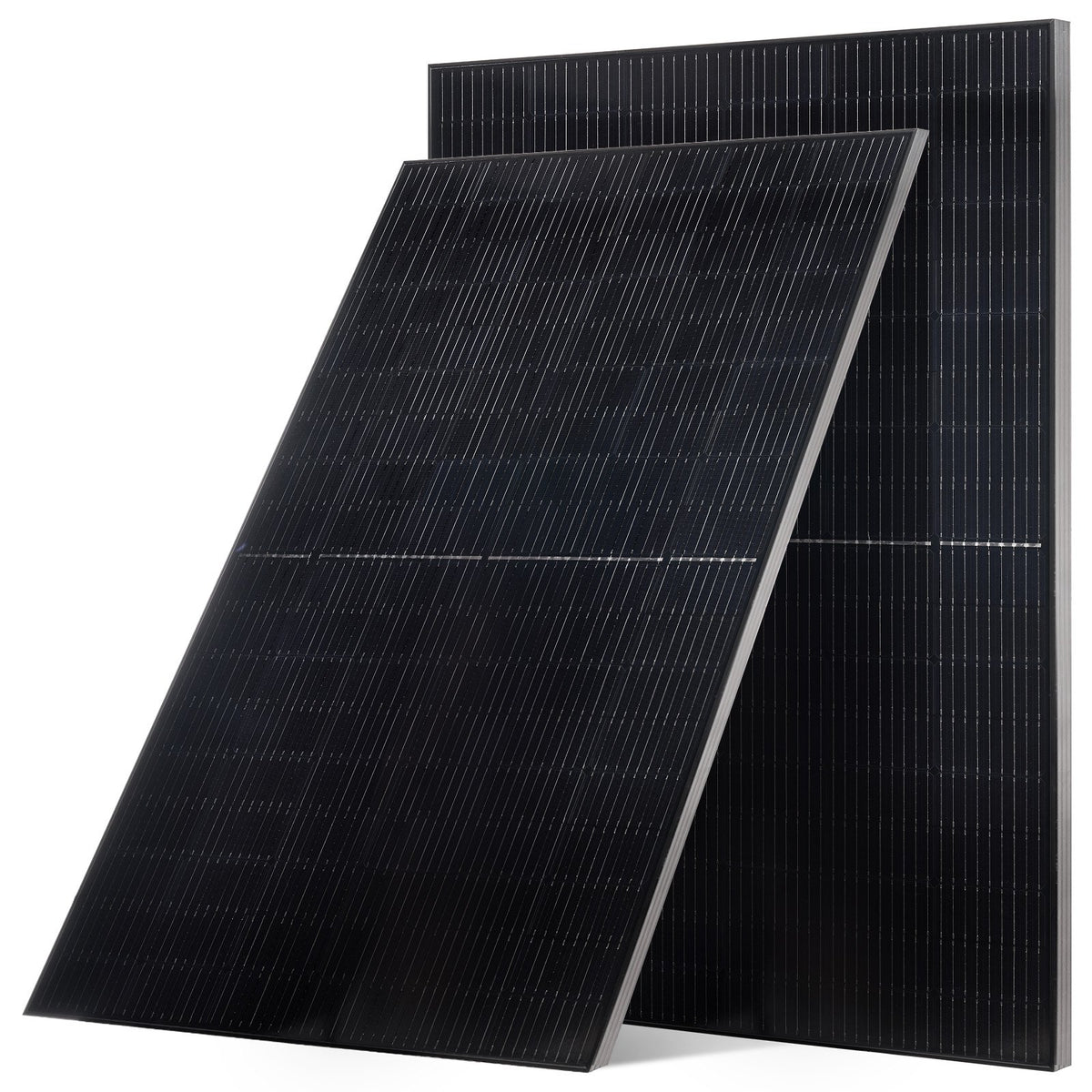 VEVOR 2PCS 400W Monocrystalline Solar Panels, 23% High-Efficiency Mono PV Module with Stable MC4 Output & Aluminum Frame, IP65 Waterproof Solar Panel for Car Boat RV Flat Rooftop Off-Grid Applications - GDSTYNB2400W9M79N001V1 - view 1