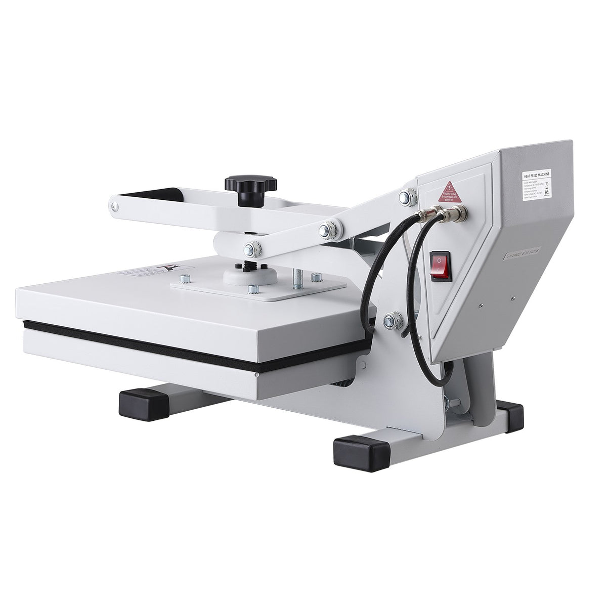 VEVOR Heat Press, Heat Press Machine for T-Shirt, Fast Heating, High Pressure Heat Press 15x15, Power Digital Industrial Sublimation Printer for Heat Transfer Vinyl, Easy to Use, White - GDSYD1515110VBP0EV1 - view 10