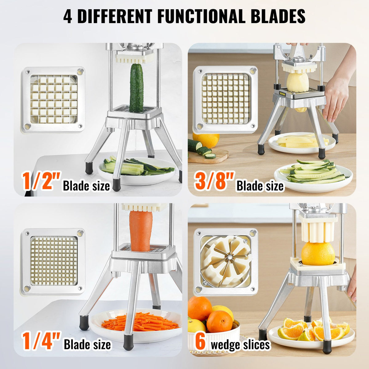 VEVOR Vertical Potato Dicer/Cutter