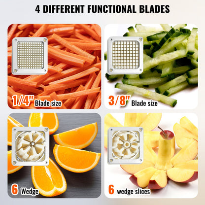 VEVOR Vertical Potato Dicer/Cutter