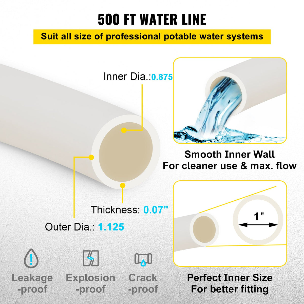 VEVOR PEX Tube - Select Your Configuration - GHLYCBGYYPJTCFWGBV0 - view 3