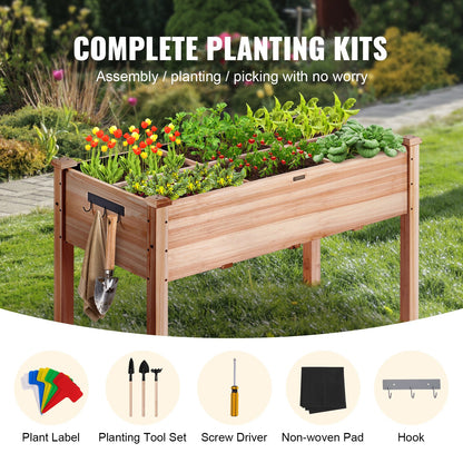 VEVOR Planter Box with Legs - Select Your Configuration - GJS1205876CM1TDFMV0 - view 3