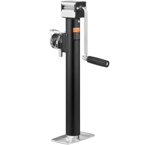 VEVOR Trailer Jack, Trailer Tongue Jack Welding-on 5000 lb Weight Capacity, Trailer Jack Stand with Handle for lifting RV Trailer, Horse Trailer, Utility Trailer, Yacht Trailer - GJSTCQ5000LBSUBX1V0 - view 1