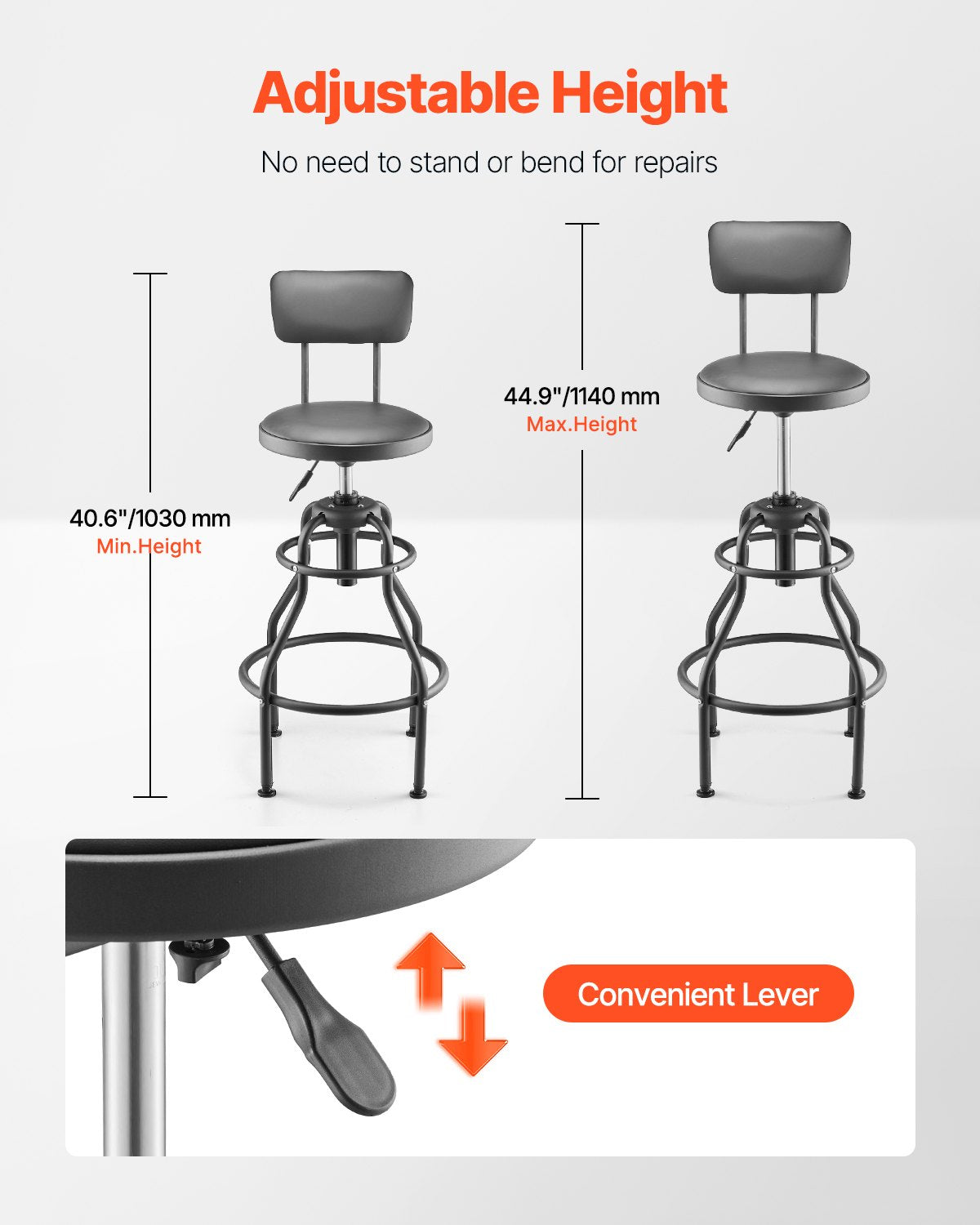 VEVOR Repair Seats - Select Your Configuration - GJXCDBDJLGDKM7VJEV0 - view 2
