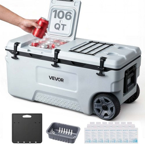 VEVOR Portable Wheeled Cooler - Select Your Configuration - GLLZX106QTHSANSA9001V0 - view 1