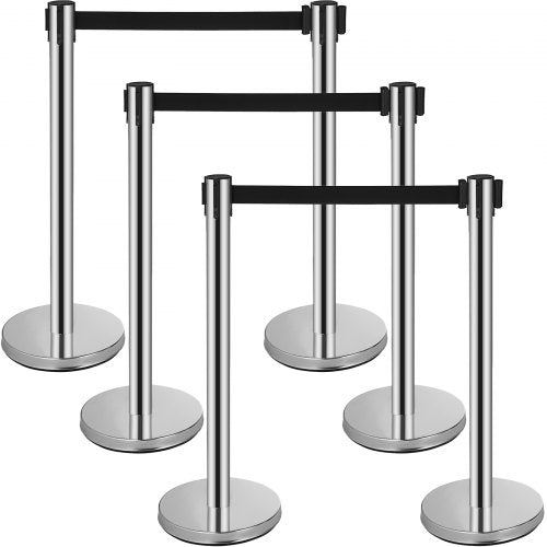 VEVOR Crowd Control Stanchions - Select Your Configuration - GLZBXGYS2MHD6JTZHV0 - view 1
