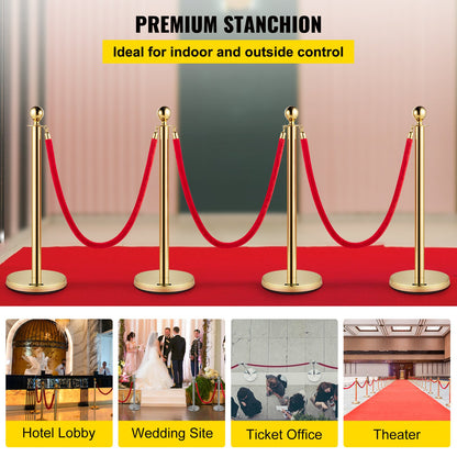 VEVOR Crowd Control Stanchions - Select Your Configuration - GLZJS1.5M3GHRS4JTV0 - view 2