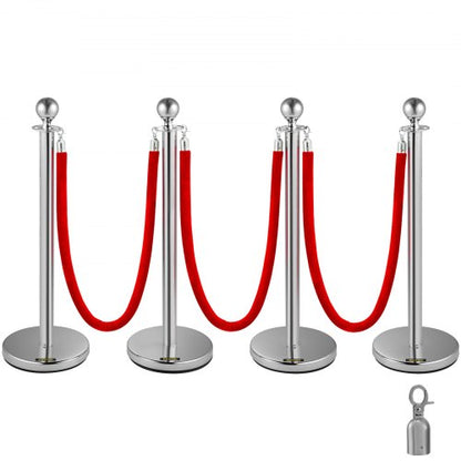 VEVOR Crowd Control Stanchions - Select Your Configuration - GLZYS1.5M3GHRS4JTV0 - view 1