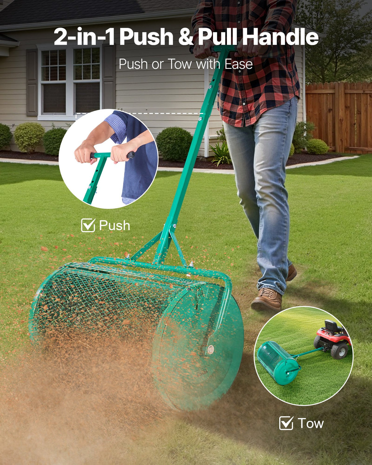 VEVOR Compost Spreader - Select Your Configuration - GTSBJLSFMTCGHA1PR001V0 - view 2