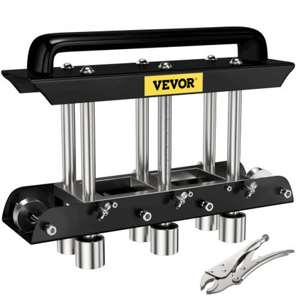 VEVOR Three-Station Edge Roller, Large Radius, 0-90° Bending Angle Sheet Metal Brake, Quickly Adjusts for Making 0.63\"-5.7\" Bends in 30-19 Gauge Steel, for Clean Crisp Bends in - GTZWJGWBDDWC33EY0V0 - view 1