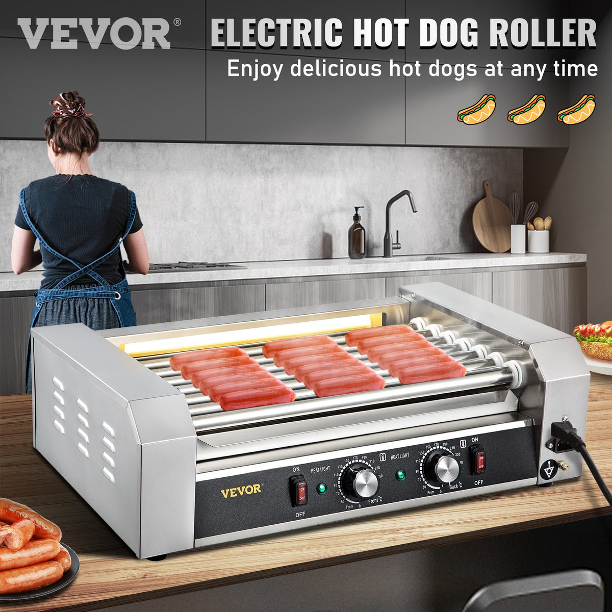 VEVOR Hot Dog Equipment - Select Your Configuration - GWGRGJBX7110VO39AV1 - view 2