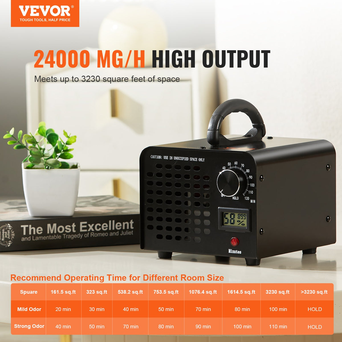 VEVOR Ozone Generators - Select Your Configuration - GYCYFSQ0120MO8VJKV1 - view 2