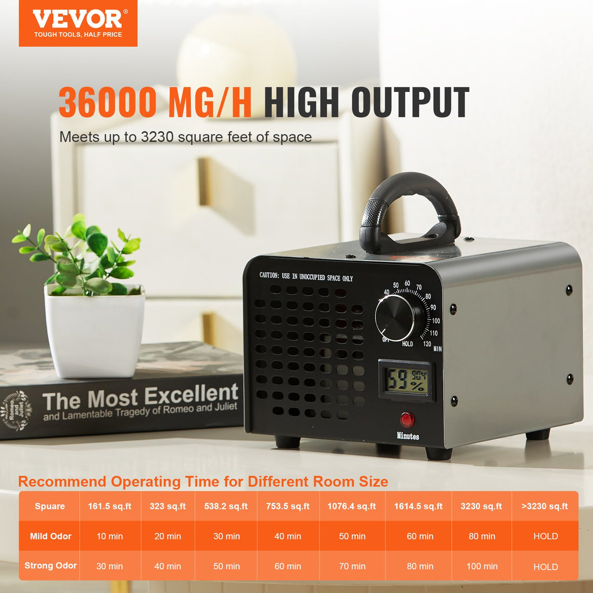 VEVOR Ozone Generators - Select Your Configuration - GYCYFSQ0120MZSKULV1 - view 2