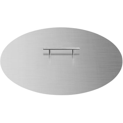 VEVOR 20 in Nominal Round Fire Pit Lid, 304 Stainless Steel, One-Piece - product view