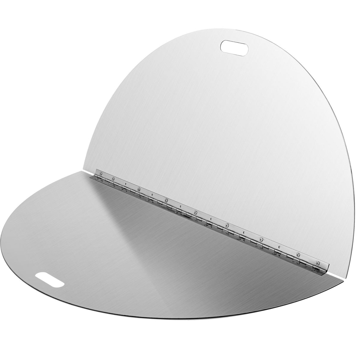VEVOR 40 in Nominal Round Fire Pit Lid, 430 Stainless Steel, Folding - detail 1