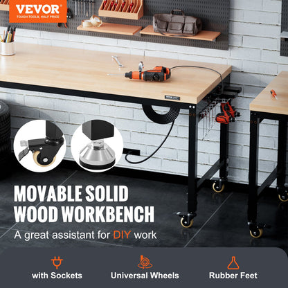 VEVOR Floor-standing Workbench - Select Your Configuration - GZZS72X25INCH5B8CV1 - view 2