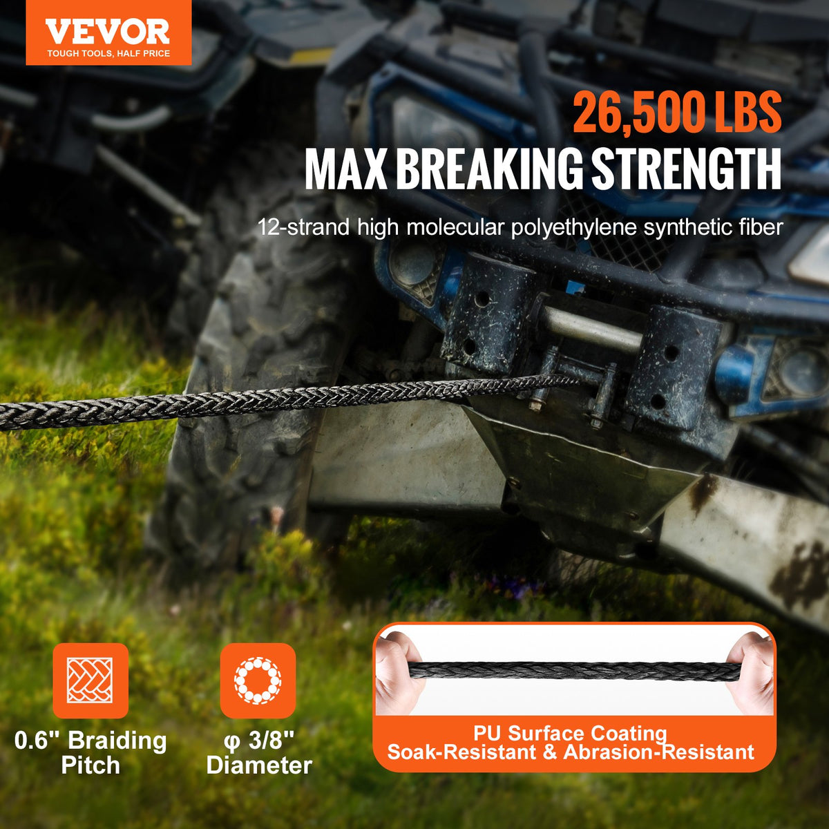 VEVOR Winch Cable