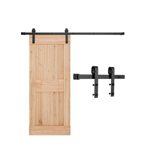 VEVOR Simple Sliding Barn Door Hardware Kit - Select Your Configuration - HDSMDGDGDM2DO5VMP001V0 - view 1