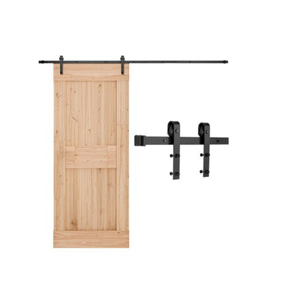 VEVOR Simple Sliding Barn Door Hardware Kit - Select Your Configuration - HDSMDGDGDM3D5H9I2001V0 - view 1