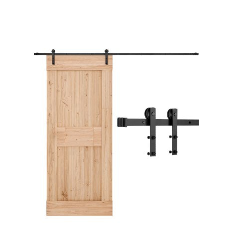 VEVOR Simple Sliding Barn Door Hardware Kit - Select Your Configuration - HDSMDGDGDM3DUDSIK001V0 - view 1