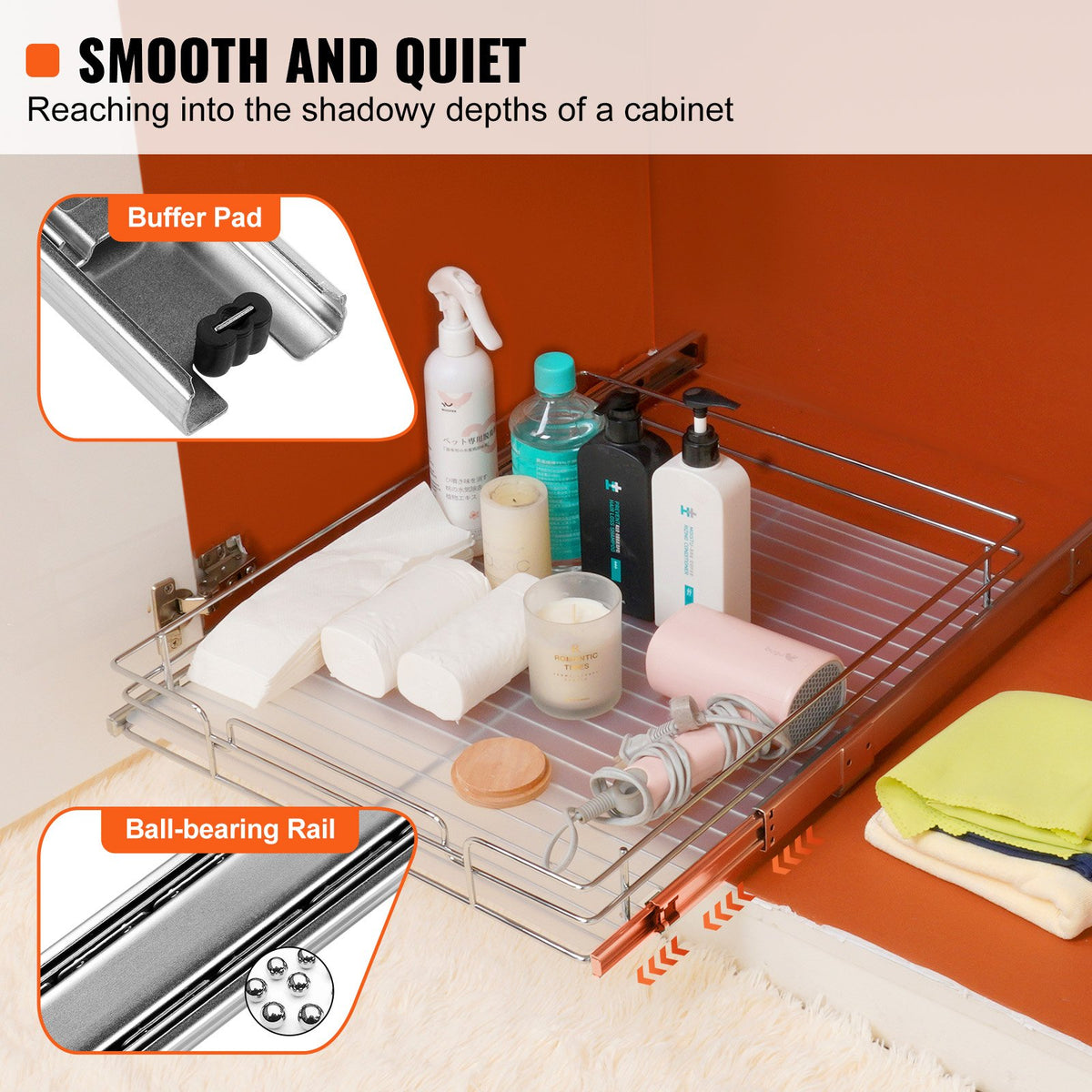 VEVOR Pull-Out Organizers - Select Your Configuration - HG120W21D315HV5E0V0 - view 3