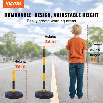 VEVOR Traffic Delineator Posts - Select Your Configuration - HHTCJTJSZ34YSMVA6V0 - view 2