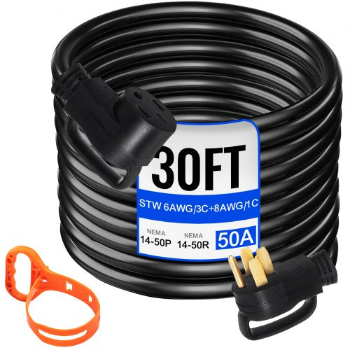 VEVOR RV Extension Cord - Select Your Configuration - HJLJQ30FT50A6HX01V1 - view 1