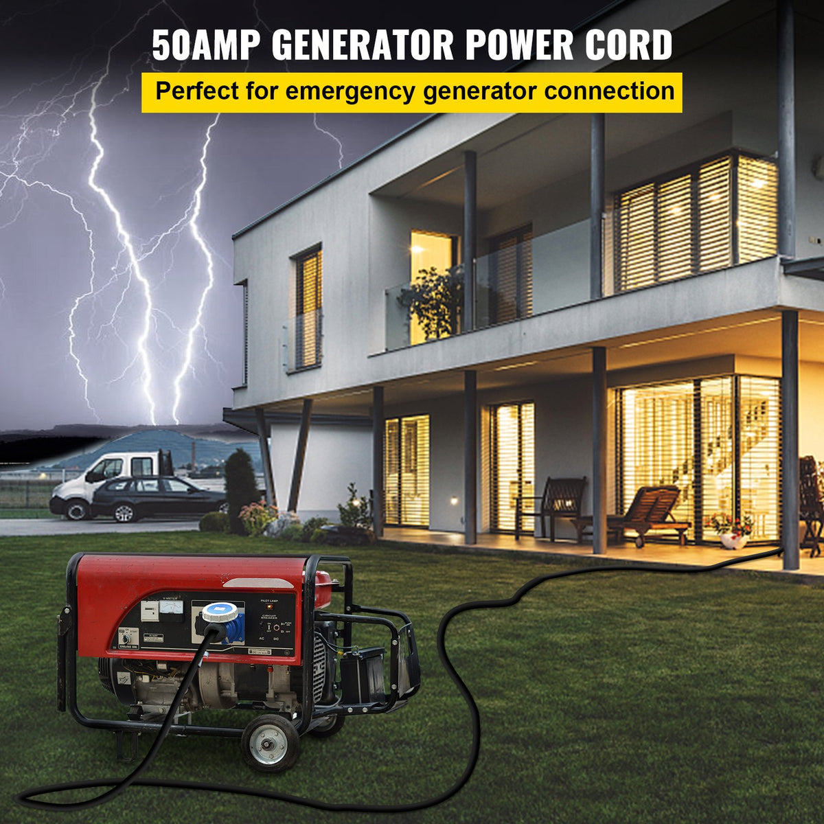 VEVOR RV Extension Cord - Select Your Configuration - HJLJQ36FT50A6HRVXV1 - view 2