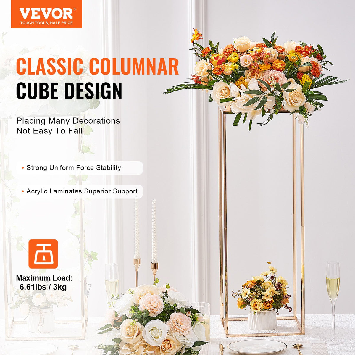 VEVOR Wedding Flower Rack - Select Your Configuration - HLHJLFTJXKYLGS0OLV0 - view 2