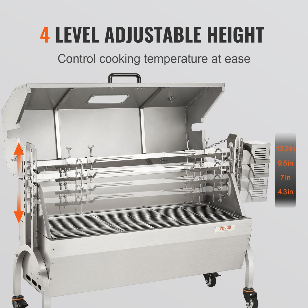 VEVOR Rotisserie Grill - Select Your Configuration - HLKD4650W60KGCMNMV1 - view 3