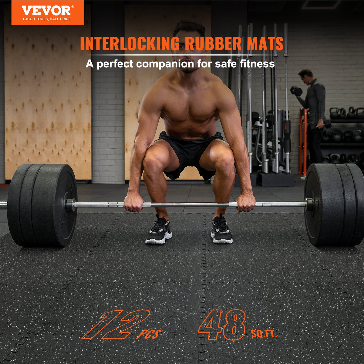 VEVOR Interlocking Mats - Select Your Configuration - HSXJDDHDHDBDDEEXWV0 - view 2