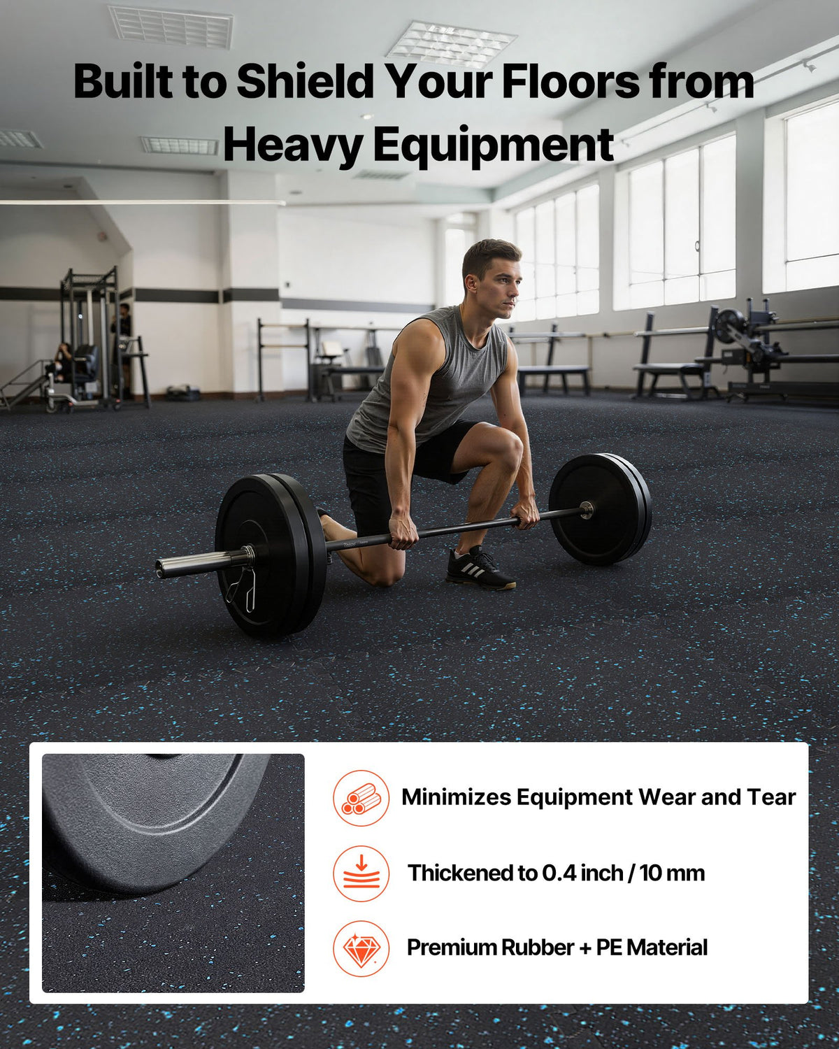 VEVOR Interlocking Mats - Select Your Configuration - HSXJDDHDLD04EUZEG001V0 - view 2
