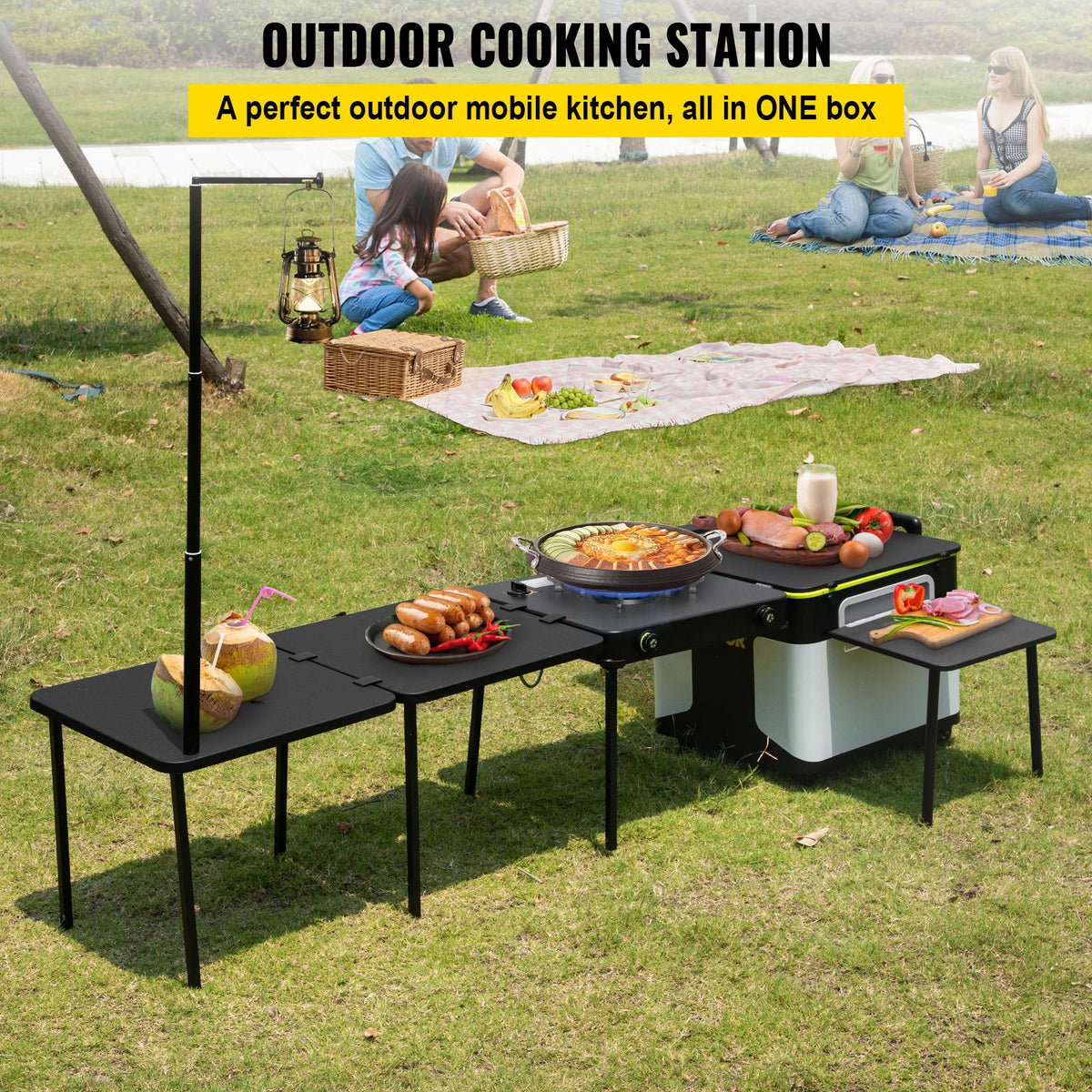 VEVOR Outdoor Camping Kitchen - Select Your Configuration - HWY45X47X53CMV3FSV0 - view 2