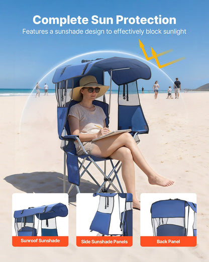 VEVOR Camping Folding Chair - Select Your Configuration - HWZDYXDZYXSYC0VPC001V0 - view 3