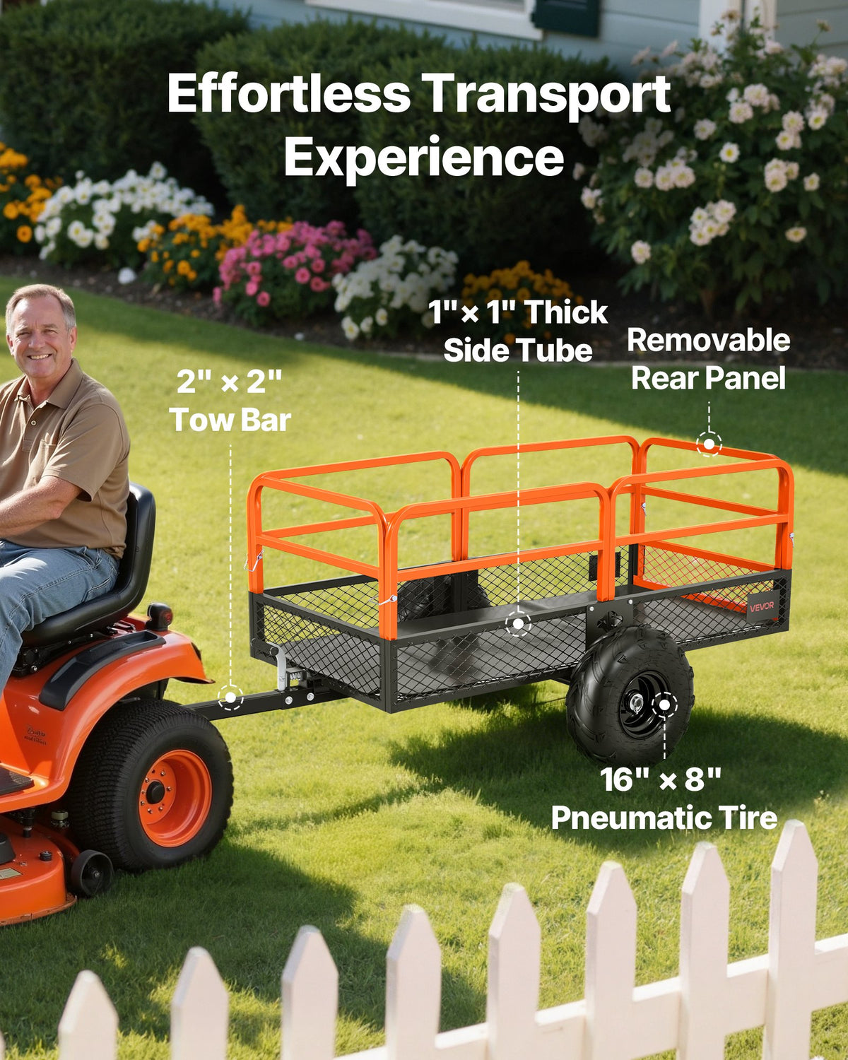 VEVOR Garden Trailers