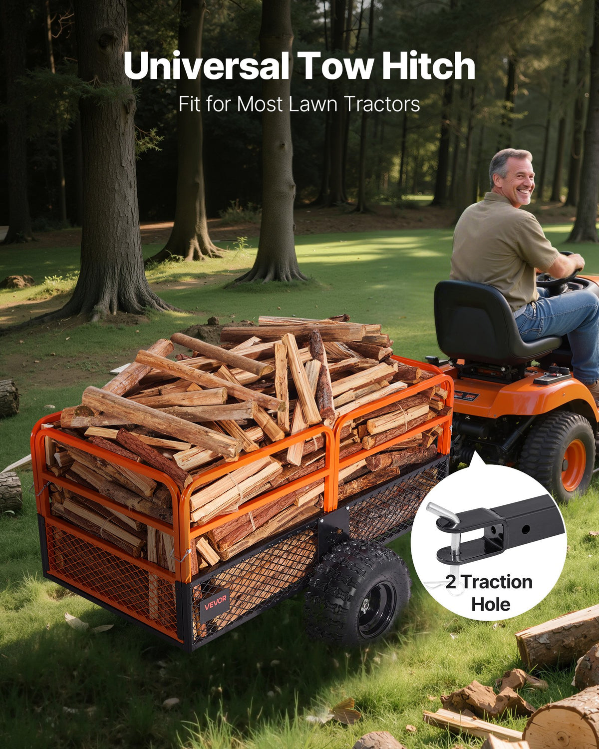 VEVOR Garden Trailers