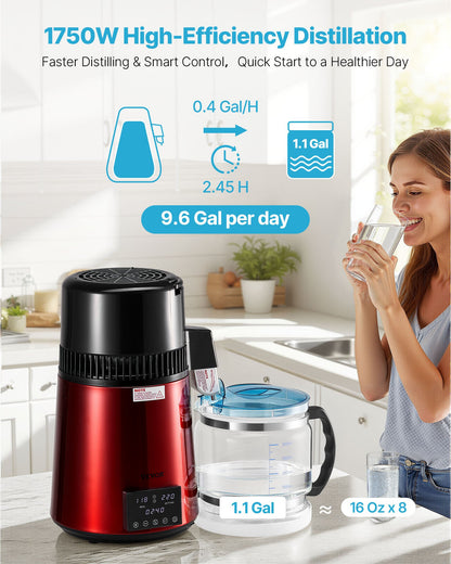 VEVOR Water Distiller - Select Your Configuration - ICKZBXGZLSJZ7YEGY001V1 - view 2