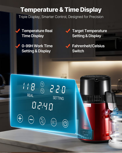 VEVOR Water Distiller - Select Your Configuration - ICKZBXGZLSJZ7YEGY001V1 - view 3