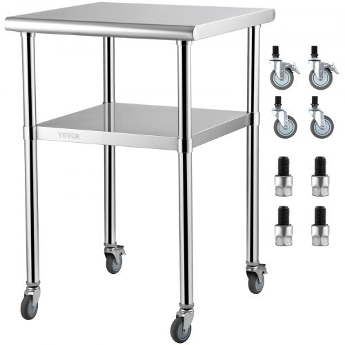 VEVOR Commercial Worktables - Select Your Configuration - J24X24X36INCHBGUAV0 - view 1