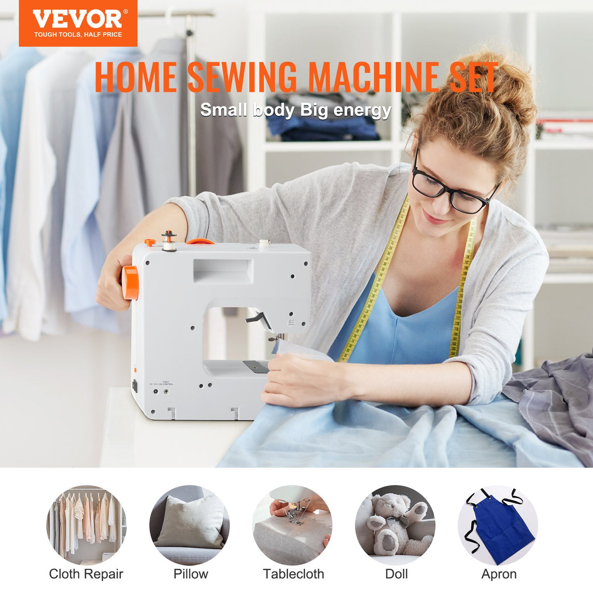 VEVOR Household Sewing Machine - Select Your Configuration - J400MIN18W385RIUIV1 - view 2