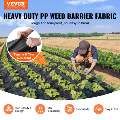 VEVOR PP Weed Barrier Fabric and Others - Select Your Configuration - JBXBZ4250FT5TV2E2V0 - view 2