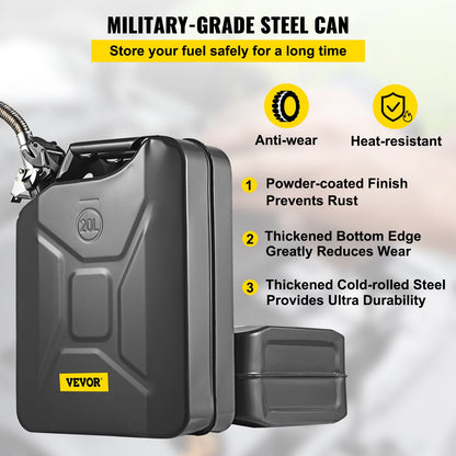 VEVOR Utility Portable Fuel Tanks - Select Your Configuration - JBYTHBDDWC3LU6XF3V0 - view 3