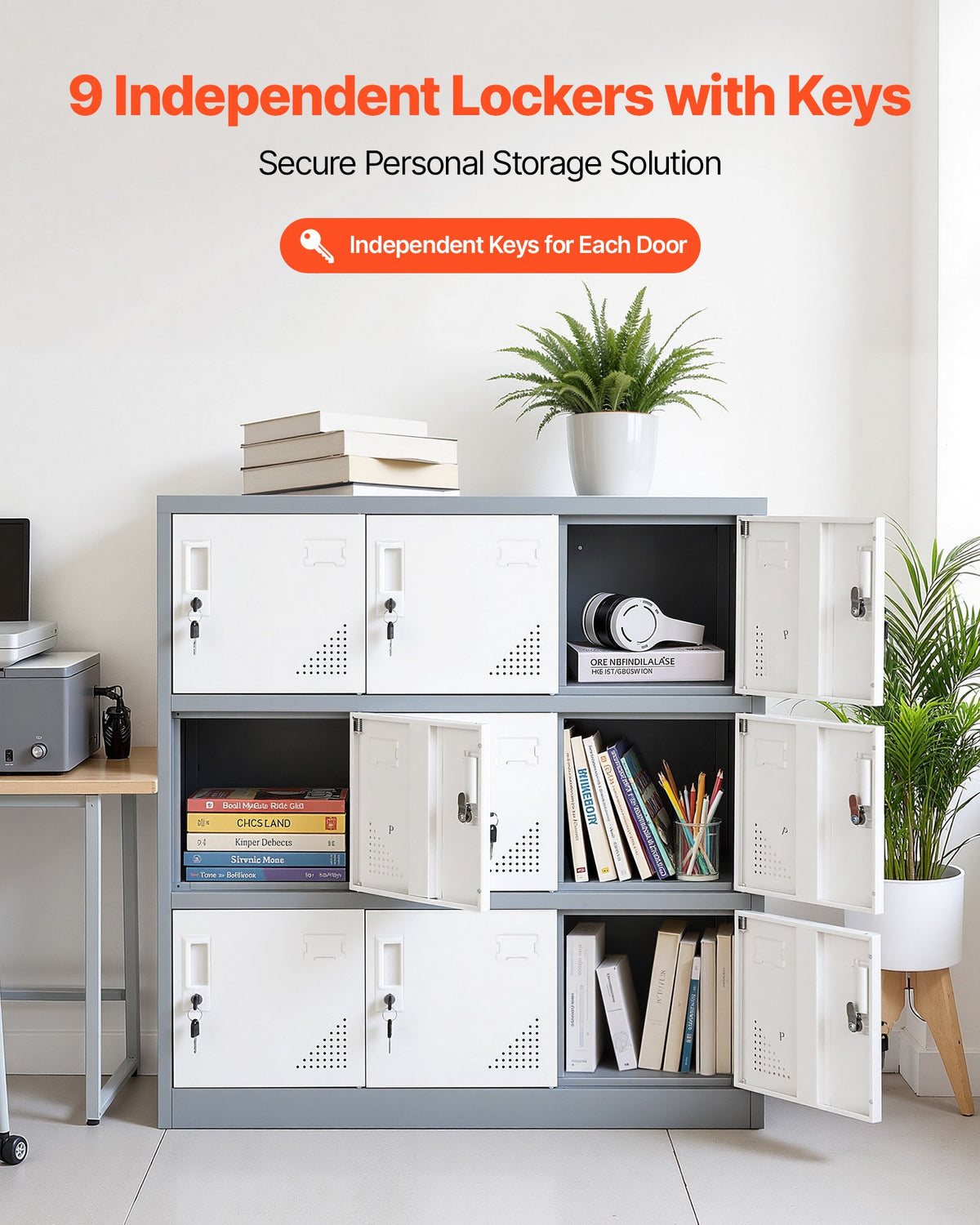 VEVOR Metal Locker - Select Your Configuration - JCJHSBM120LBIX0DQ001V0 - view 2