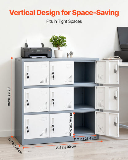 VEVOR Metal Locker - Select Your Configuration - JCJHSBM120LBIX0DQ001V0 - view 3