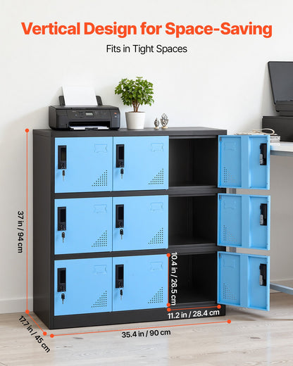 VEVOR Metal Locker - Select Your Configuration - JCJHSLM120LB26P4P001V0 - view 3