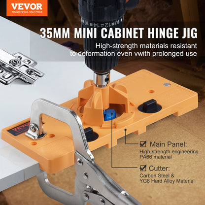 VEVOR Hinge Jig Drilling Hole - Select Your Configuration - JLDWKKQMINIS40G22V0 - view 2