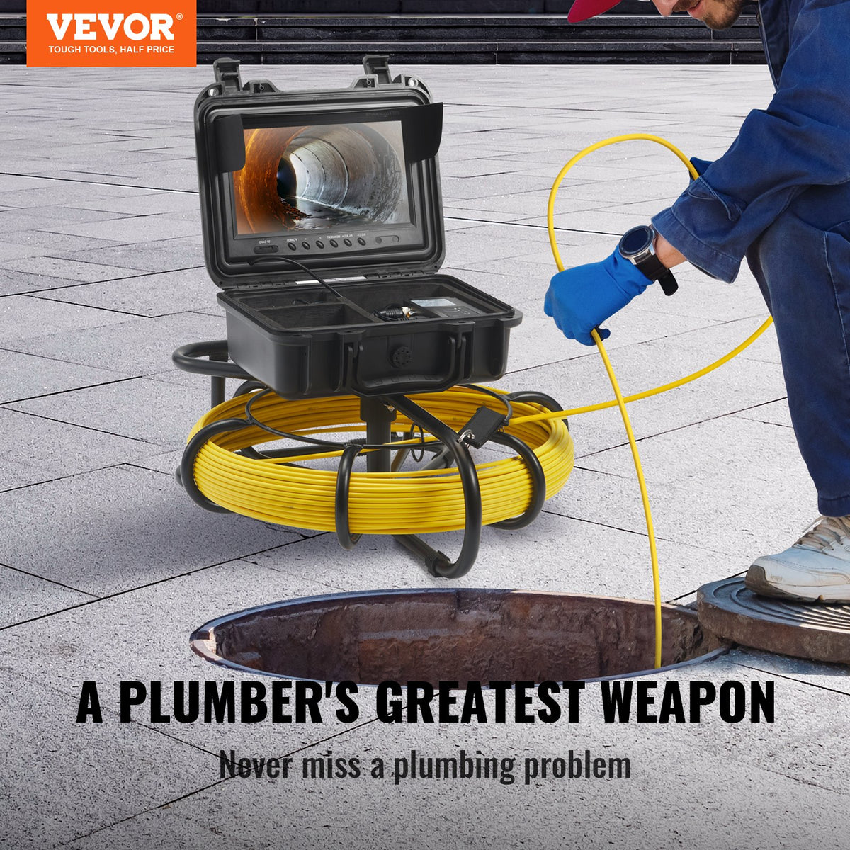 VEVOR Sewer Camera - Select Your Configuration - JLKXSGDNKJ950DXC6V1 - view 2