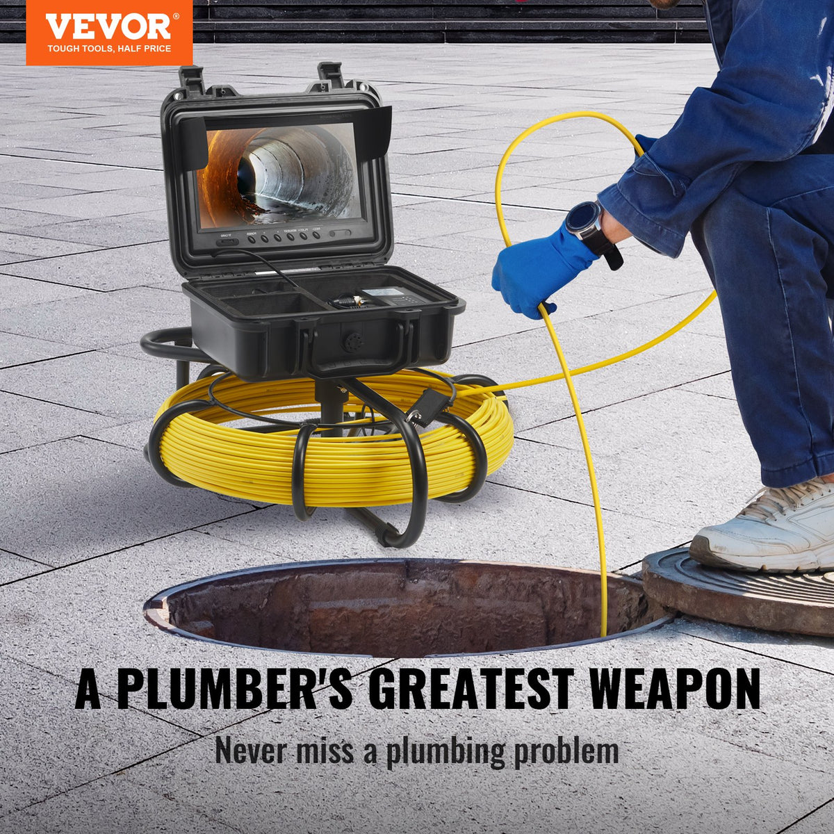 VEVOR Sewer Camera - Select Your Configuration - JLKXSGDNKJ970N4XSV1 - view 2