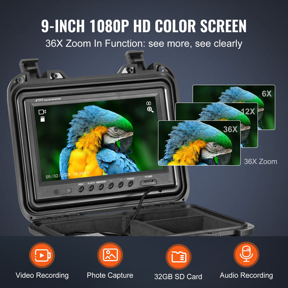 VEVOR Sewer Camera - Select Your Configuration - JLKXSGDNKJ9Y9ATFTV1 - view 3