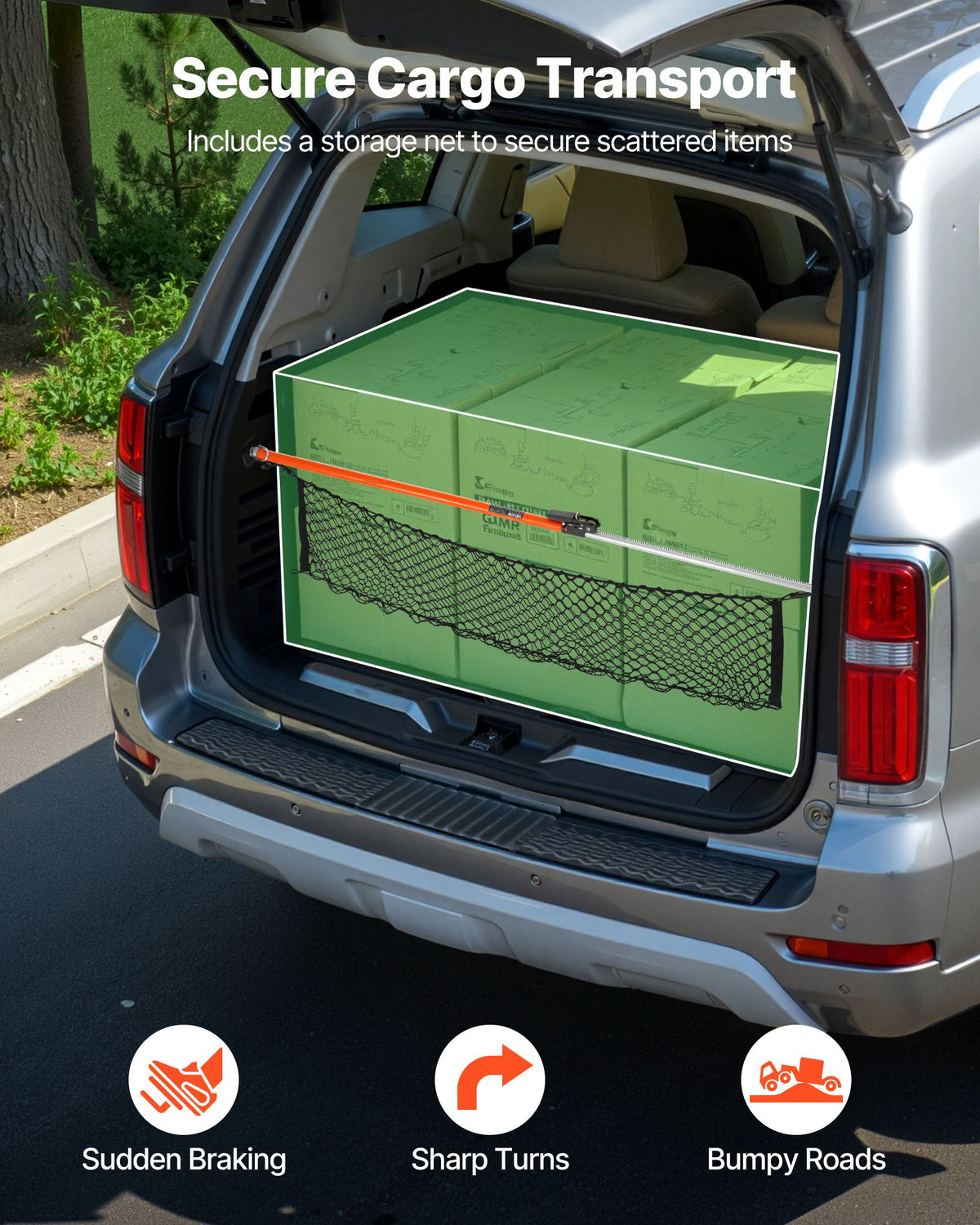 VEVOR Cargo Bars - Select Your Configuration - JLSSSHLJLS1JUO4F3001V0 - view 2